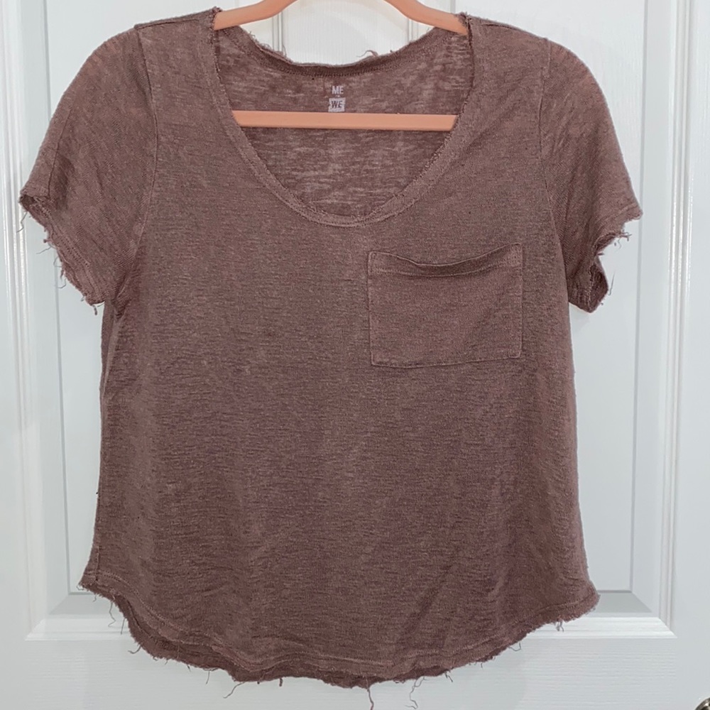 Knit T-shirt